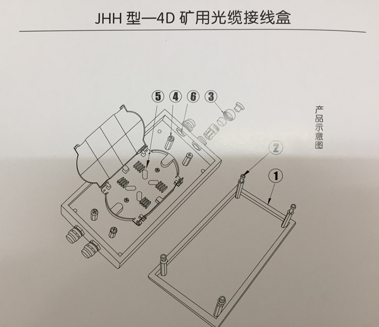 JHH-4D光纜接線(xiàn)盒